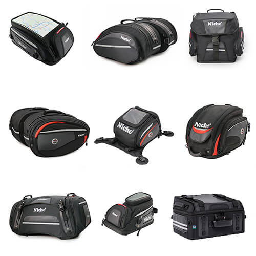 Motorcycle Bags - This collection of Motorcycle Soft Luggage is your best Pal for Motorcycle Ride